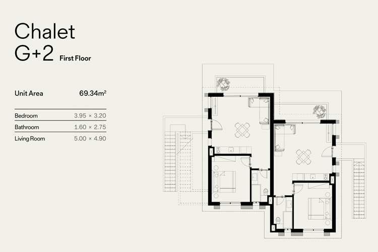 1 BR Chalet with garden view and pools - 9